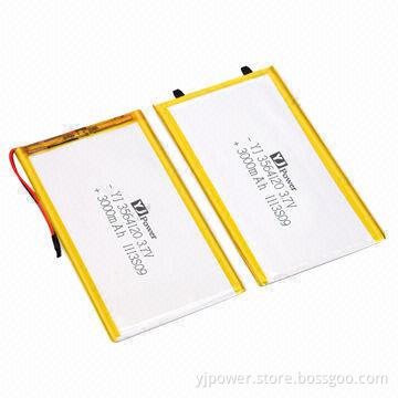 Li-polymer battery, 3000mAh/3.7V